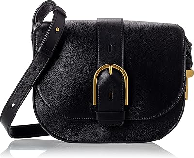 Sac en cuir saddle wiley pour femme fossil - l22,2 x l8,9 x