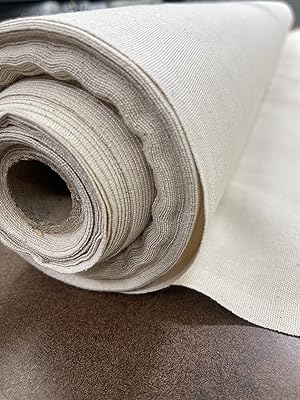 Tissu en coton naturel the yard 7 oz, largeur 60"