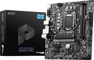 Carte mère msi pro series b560m