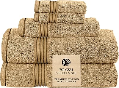 Serviettes de bain somerfield ensemble de serviettes douces de haute qualité 100