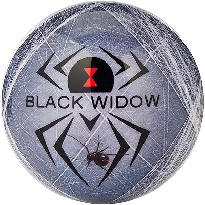 Boule de bowling hammer black widow viz-a-ball - gris/blanc
