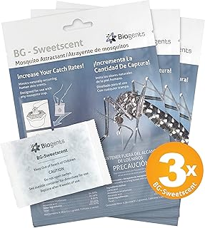 Attractif anti-moustiques biogents de pj sweetscent • protection saisonnière (paquet de 3) pour attirer les moustiques tigres et les moustiques asiatiques • aimant anti-moustique compatible avec tous les pièges à moustiques. Diaytar Sénégal : Innovation, diversité et accessibilité