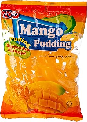 Pudding aromatisé à la mangue rico, 40 g (paquet de 24)
