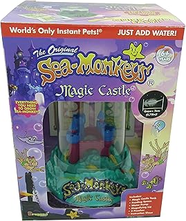Le kit scientifique original pour animaux de compagnie sea monkeys - château magique