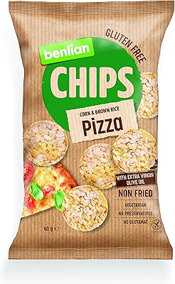 Flacons de maïs et de riz brun penlian sans gluten, pizza 60g |