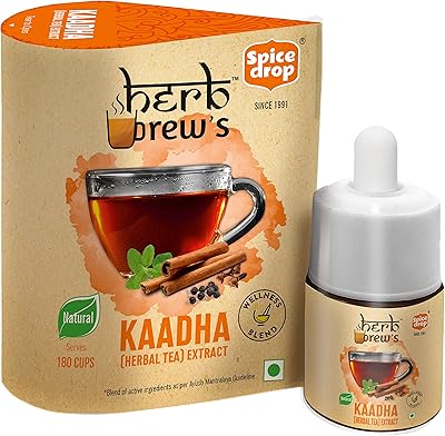 Extrait de kada immune booster de spice drop - mélange original d'herbes indiennes