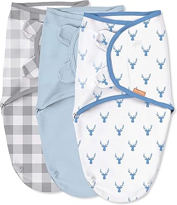 Swaddle me original swaddle - taille s, 0-3 mois, paquet de 3