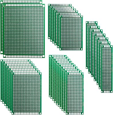 Elegoo 32 pièces kit de prototype de pcb double face pour soudure diy