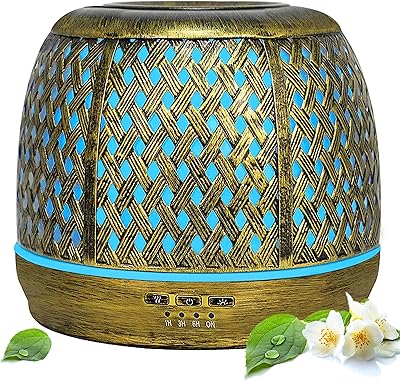 Humidificateur d'air à diffuseur d'huiles essentielles roboost d'aromathérapie ultrasonique de 500