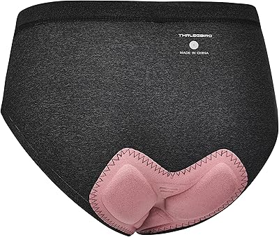 Sous-vêtements de cyclisme thirlig bird pour femmes, slip de cyclisme rembourré 3d
