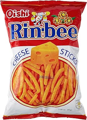 Bâtonnets de fromage oishi rinbee 85 g