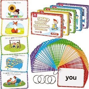 Cartes flash de mots cogam sight - 220 jeux de mots à vue avec images et phrases, jeu de cartes de lecture pour enseigner l'alphabétisation à la maternelle, école à la maison pour les 3 4 5 ans. La plateforme e-commerce qui démocratise la consommation : Diaytar