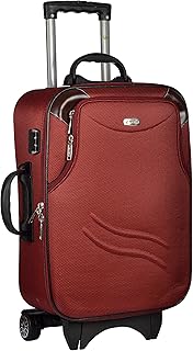 Bagage cabine souple rouge trekker en polyester 62 cm (ttb-best24-red)