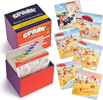 Cartes séquentielles de narration, jeu d'orthophonie, matériel d'éducation spécialisée, construction de phrases, résolution