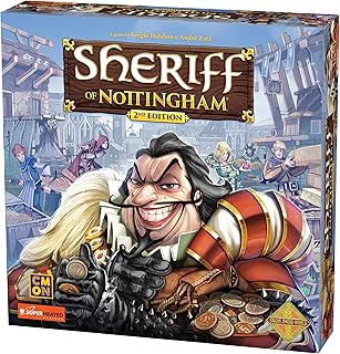 Jeu sheriff of nottingham - deuxième édition | 3-6 joueurs, version officielle anglaise