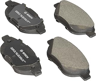 Kit de plaquettes de frein à disque semi-métalliques quietcast premium bosch bp1618 compatible
