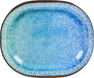 Royalford assiette de service en mélamine de haute qualité alimentaire avec un design