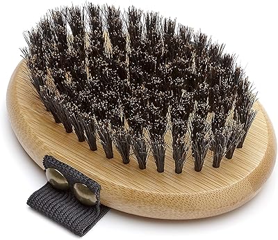 Brosse de paume en poils de bambou mickey toilettage doux pour chiens chats