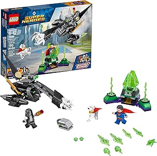 Lego dc super heroes 76096 kit de construction superman et krypto (199 pièces)