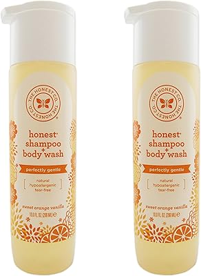 Shampoing et nettoyant pour le corps the honest company (pack de 2)