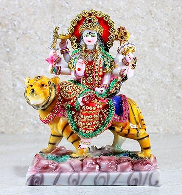 Statue esplanade mata rani idol murti murti murti pour la maison mandir