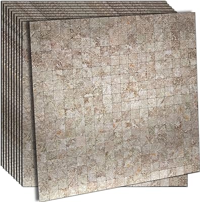 Zemini 10 pièces papier peint métallique auto-adhésif à décoller et coller toile de fond. Explorez un monde de bonnes affaires sur Diaytar Sénégal