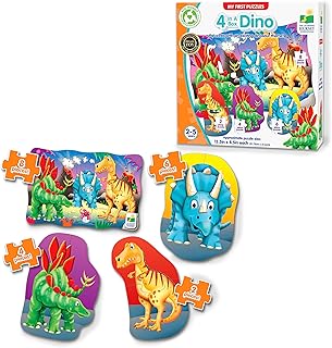 Le parcours d'apprentissage mon premier jeu de puzzle 4 dans une boîte