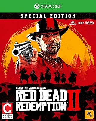 Games dead redemption 2 édition spéciale xbox one taille unique