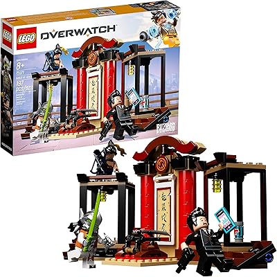 Lego overwatch hanzo contre genji 75971 kit de construction, 197 pièces - multicolore