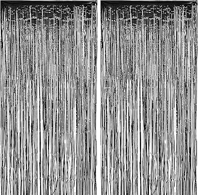 Rideau de toile de fond en feuille de paillettes de beauté pour la décoration de fond de photo, toile de fond de paillettes pour la décoration de fond de photo, toile de fond de paillettes pour la décoration de bal d'anniversaire de mariage (noir). Trouvez tout ce dont vous avez besoin sur Diaytar Sénégal