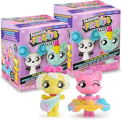 Poupées fashion fidget à collectionner sensorielles pop it (pack de 2)