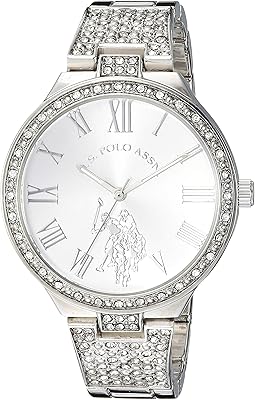 Montre à quartz pour femme polo assn. des états-unis, analogique et bracelet