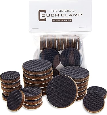 Coussins antidérapants en caoutchouc pour canapés et meubles (paquet de 24) protecteurs