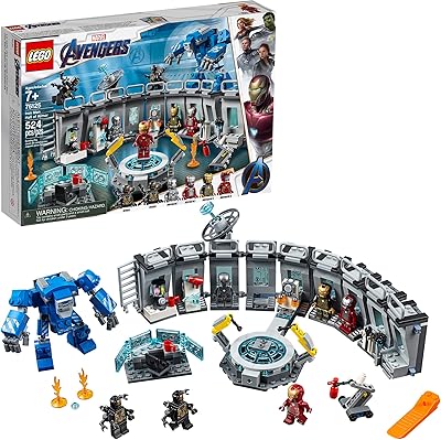 Lego marvel super heroes the avengers collection : salle des armures d'iron man