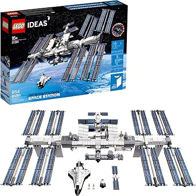 Ideas international 21321 kit de construction de la station spatiale internationale lego, kit