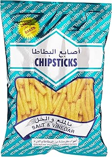 Bâtons de chips au sel et vinaigre smiths 25 pièces 30 g