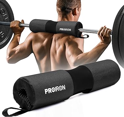 Coussin de squat proiron barbell protection réglable pour le cou et les épaules