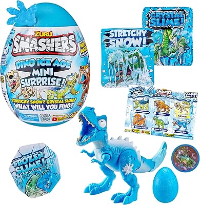 Zoro smashers 7456a t-rex smashers dino ice age surprise, mini œuf