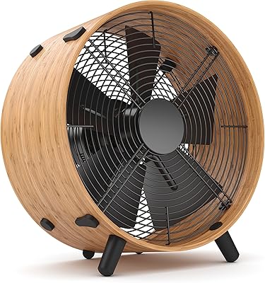 Ventilateur automatique stadtler form avec anneau en bambou écologique, ventilateurs électriques avec 3 niveaux de puissance pour la maison et le bureau, 45 watts. Des économies substantielles vous attendent sur Diaytar
