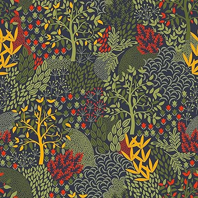 Papier peint à motif de feuilles de jungle vintage felike 177" x