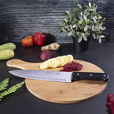 Couteau royalford - petit couteau de cuisine polyvalent - lame en acier inoxydable
