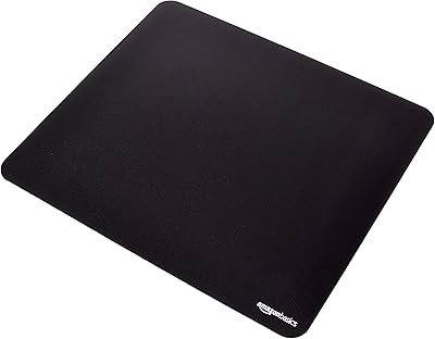 Tapis de souris amazonbasics xxl noir