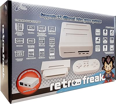 Console de jeux rétro retro freak 12-1 - édition premium (cyber ​​gadget)