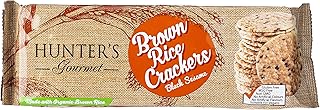 Biscuits de riz brun hunter gourmet au sésame noir - 100 grammes. Diaytar : Le premier choix des acheteurs avisés