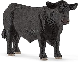 Schleich 13879 farm world taureau angus noir