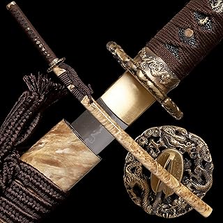 Épée katana de samouraï japonais zangswords avec lame en acier à haute teneur