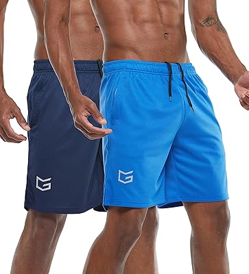 Short de sport léger à séchage rapide 7 pouces j gradol pour hommes