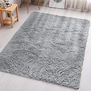 Tapis de salon aspire - tapis antidérapants gris pour chambre à coucher