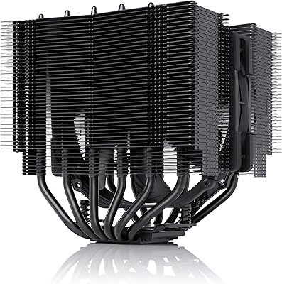 Refroidisseur de processeur noctua nh-d15s chromax black, refroidisseur de processeur double tour