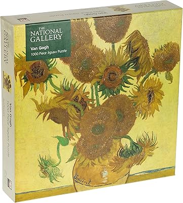 Puzzle pour adultes national gallery : vincent van gogh, tournesols : puzzles